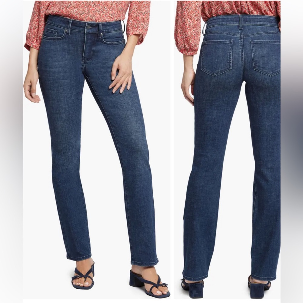 NWT NYDJ | Marilyn Straight Leg Uplift Cool embrace Jeans‎ 10P